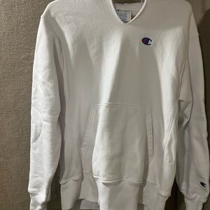 Champion White Sweatshirt